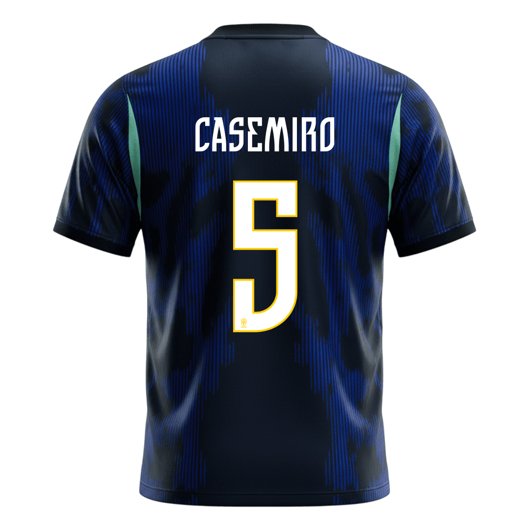 Brazil World Cup 2026 Away Soccer Jersey - CASEMIRO #5