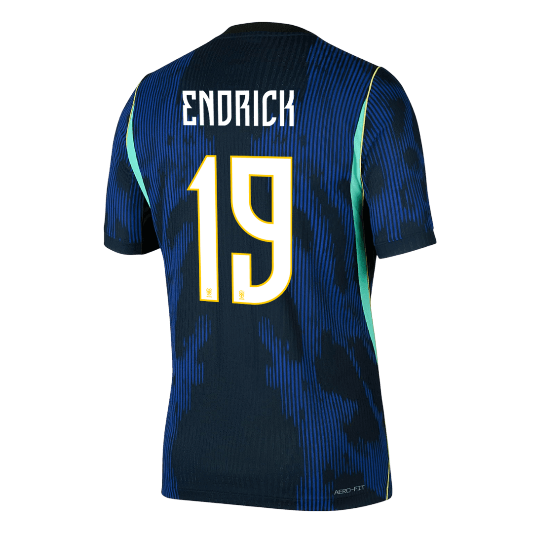 Brazil World Cup 2026 Away Soccer Jersey - ENDRICK #19 (Player Edition)