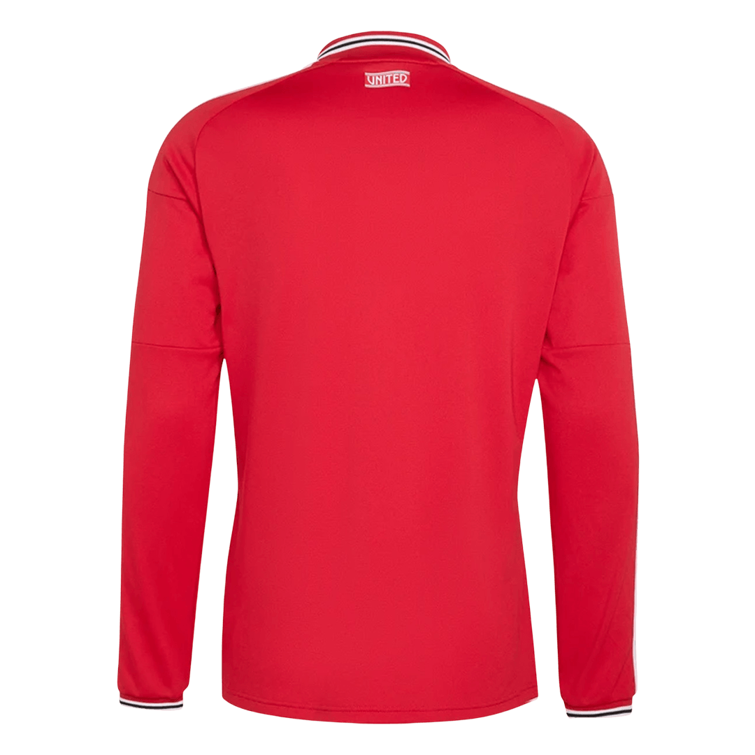 Manchester United 2026/27 Long Sleeve Home Soccer Jersey