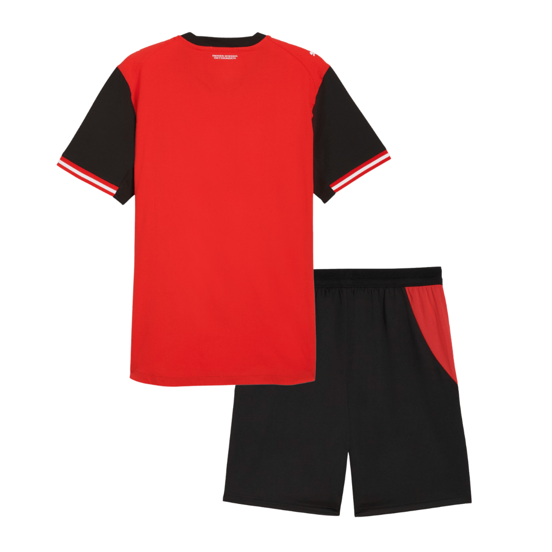 Kids Austria World Cup 2026 Home Soccer Kit