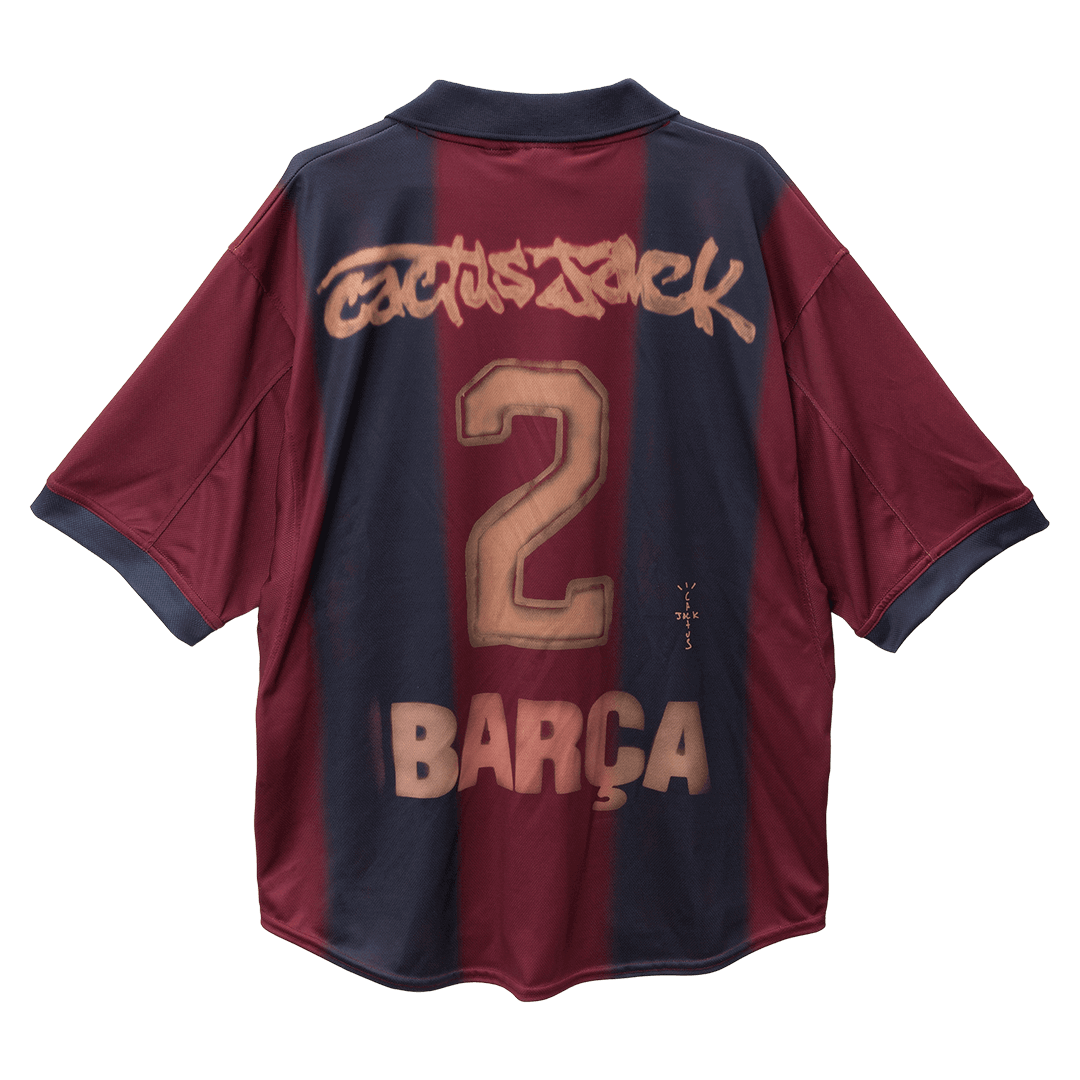 Barcelona 2000/01 Retro Home Soccer Jersey - CJ