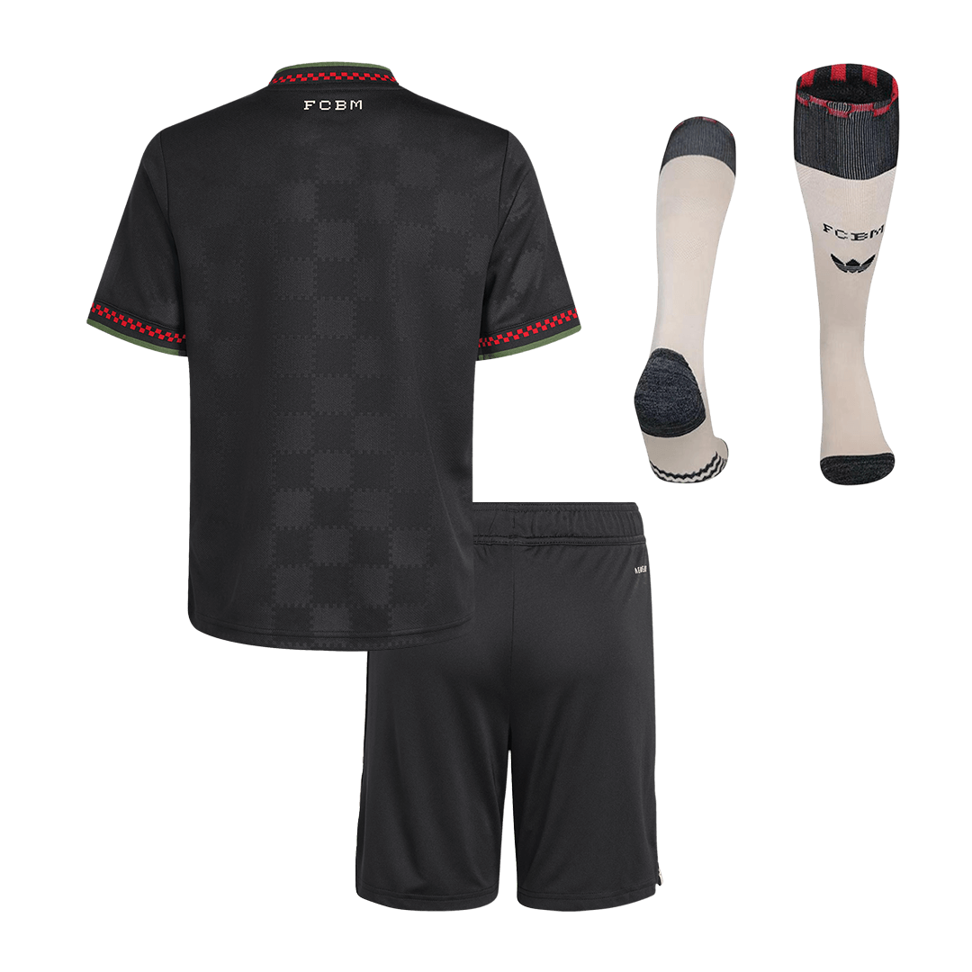 Kid's Bayern Munich 2025/26 Third Away Soccer Jersey Full Kit