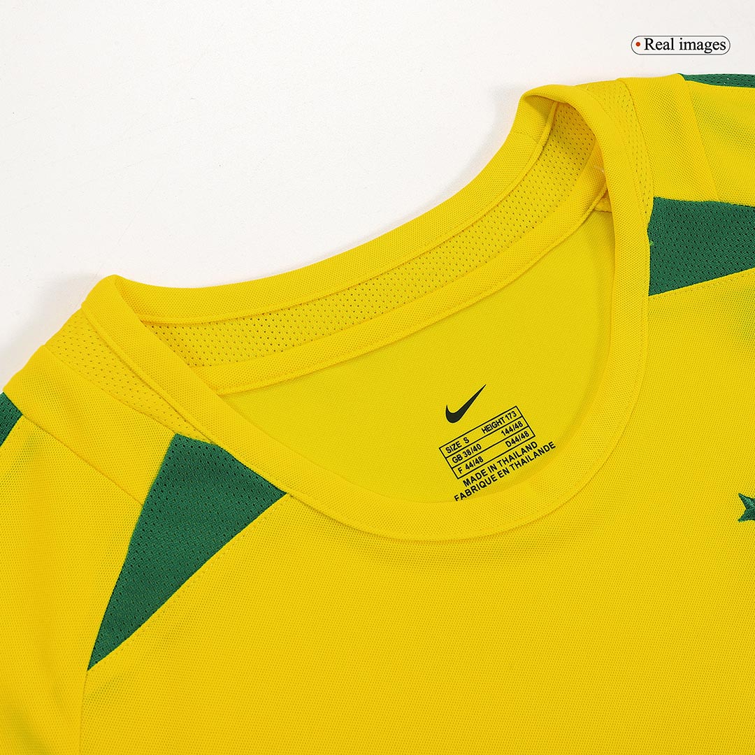 Brazil 2002/03 Retro Home Soccer Jersey - CAFU #2