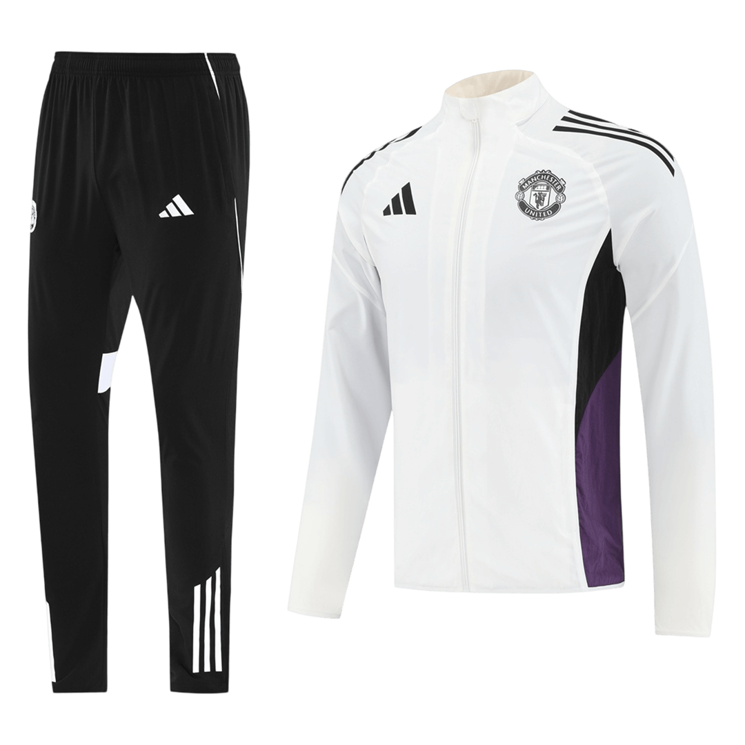 Manchester United 2025/26 Tracksuit White