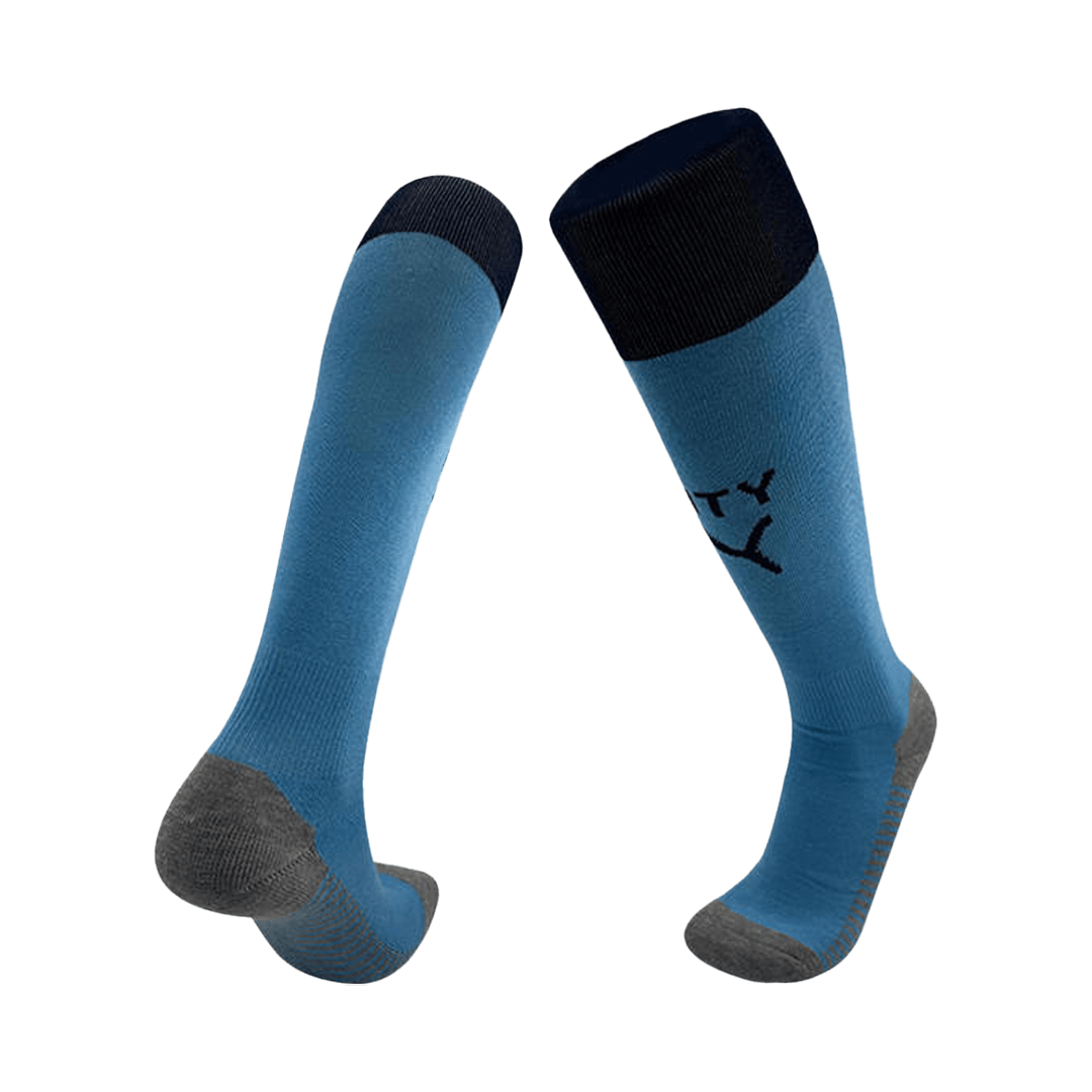 Manchester City 2025/26 Home Soccer Socks
