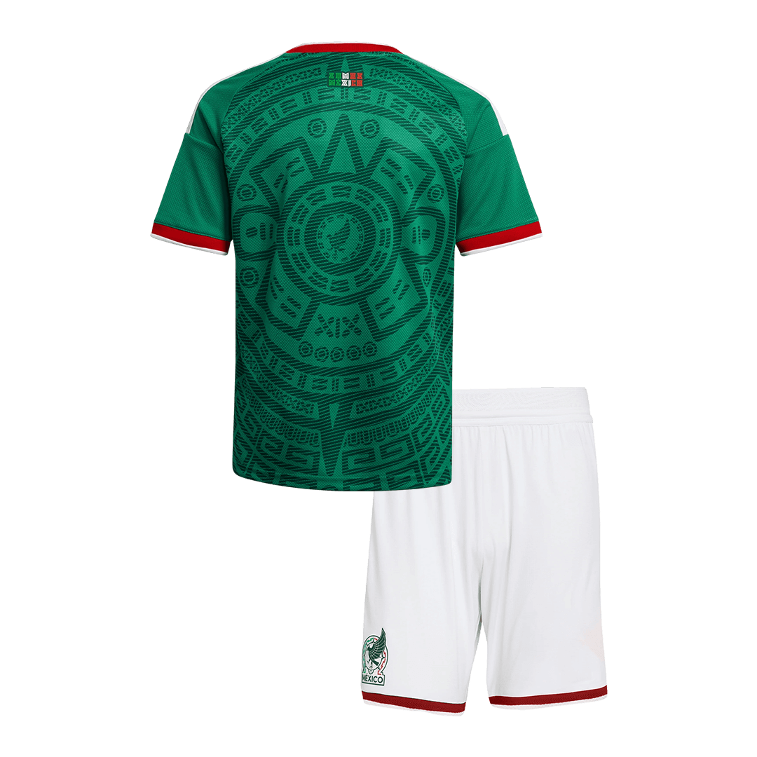 Kids Mexico 2026 Home Soccer Kit