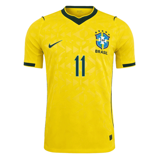 Brazil World Cup 2026 Home Soccer Jersey - RAPHINHA #11 (Player Edition)
