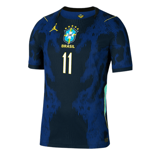 Brazil World Cup 2026 Away Soccer Jersey - RAPHINHA #11 (Player Edition)