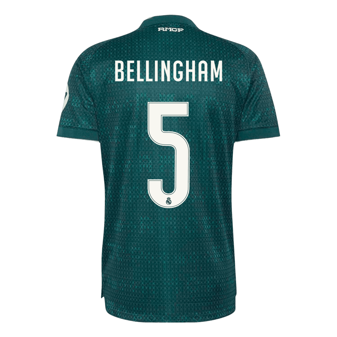 Real Madrid 2026/27 Away Soccer Jersey - BELLINGHAM #5 (Player Edition)