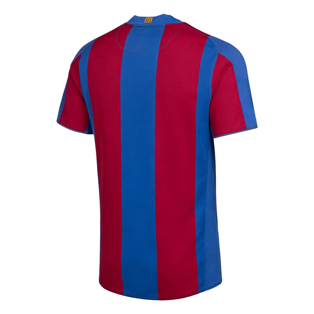 Barcelona 2007/08 Retro Home Soccer Jersey