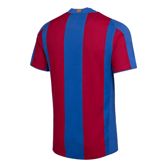 Barcelona 2007/08 Retro Home Soccer Jersey