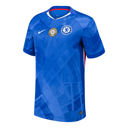 Chelsea 2025/26 Home Soccer Jersey - WORLD CHAMPIONS #25 - with chest badge
