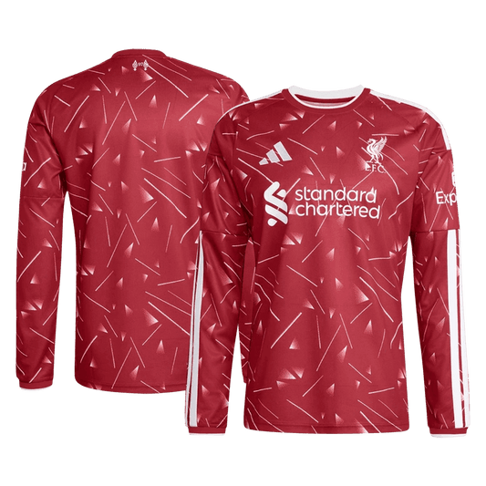 Liverpool 2026/27 Long Sleeve Home Soccer Jersey