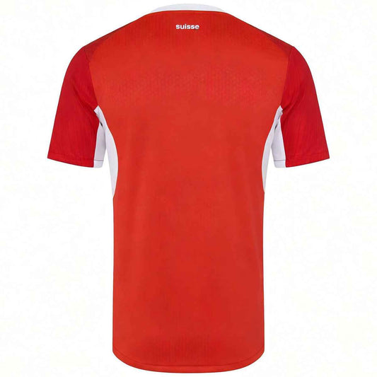 Men's Switzerland World Cup 2026 Player Version Home Soccer Jersey - Slim Fit