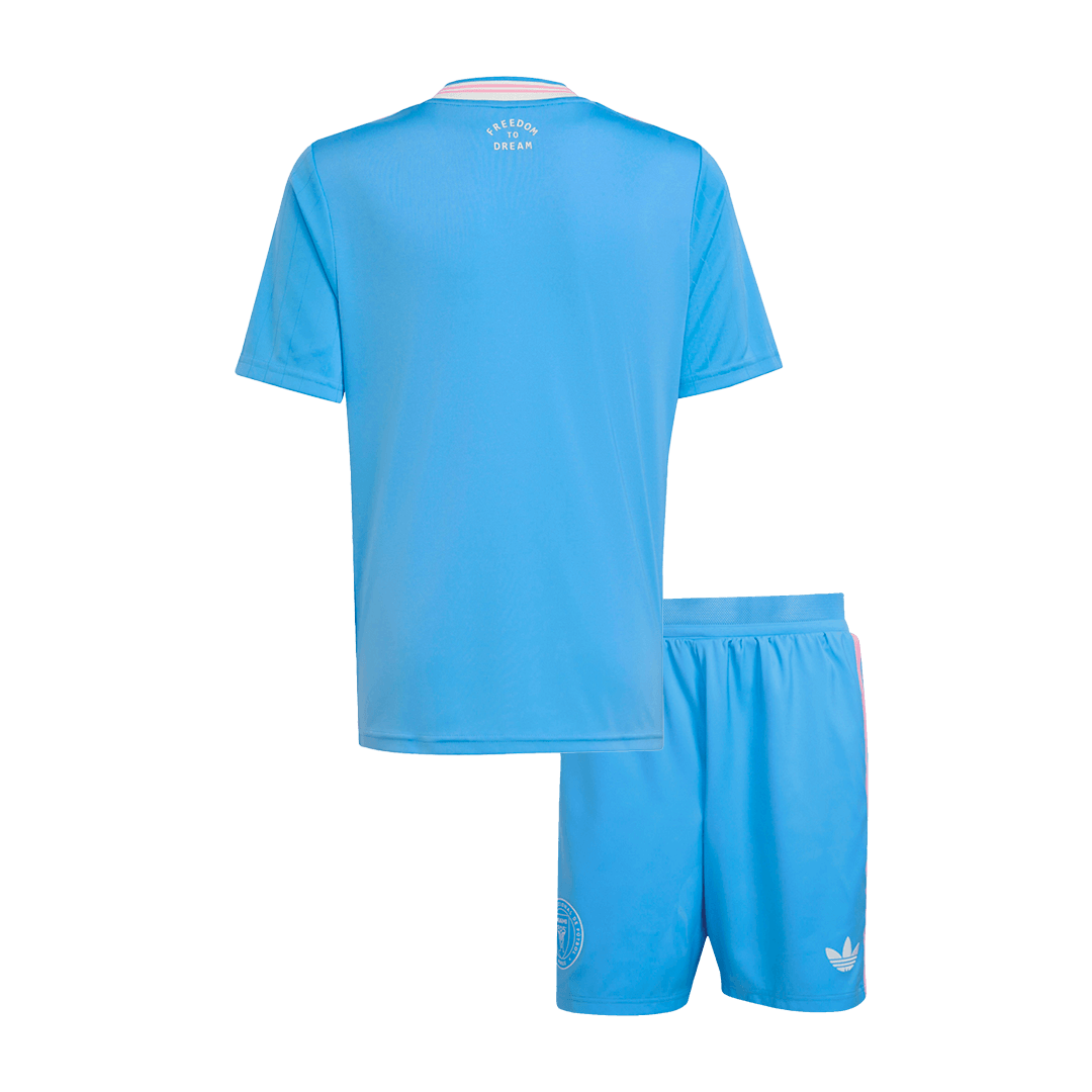 Kids Inter Miami CF 2025 Third Away Soccer Kit
