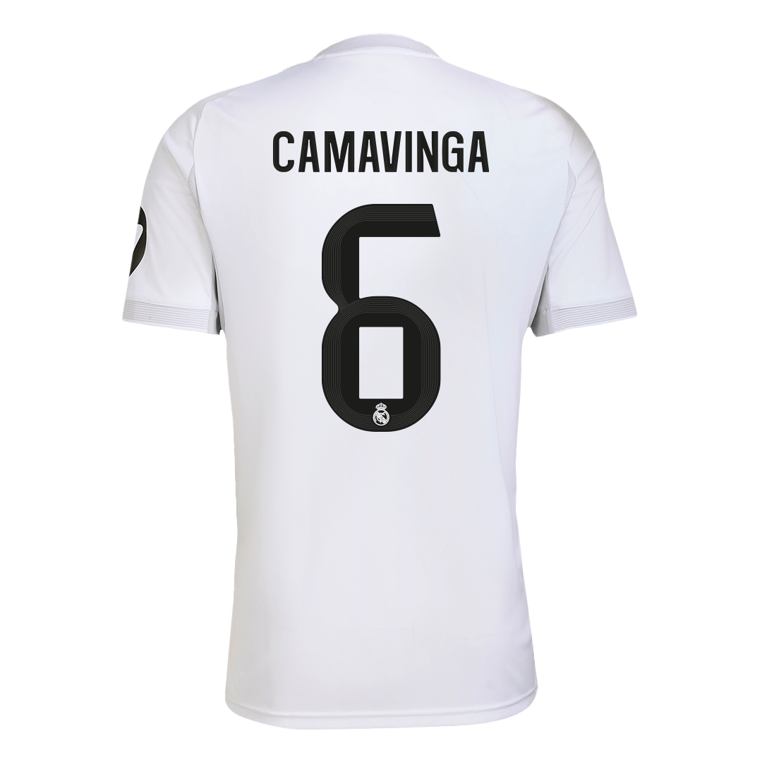 Real Madrid 2025/26 Home Soccer Jersey - CAMAVINGA #6