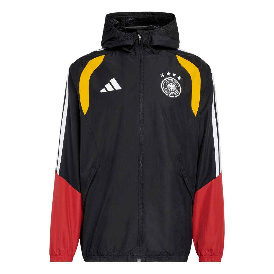 Germany 2026 Training Jacket Red&Black