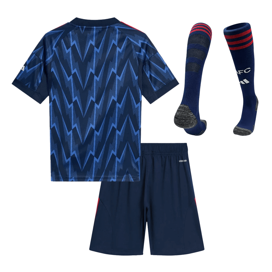 Kid's Arsenal 2025/26 Away Soccer Jersey Full Kit