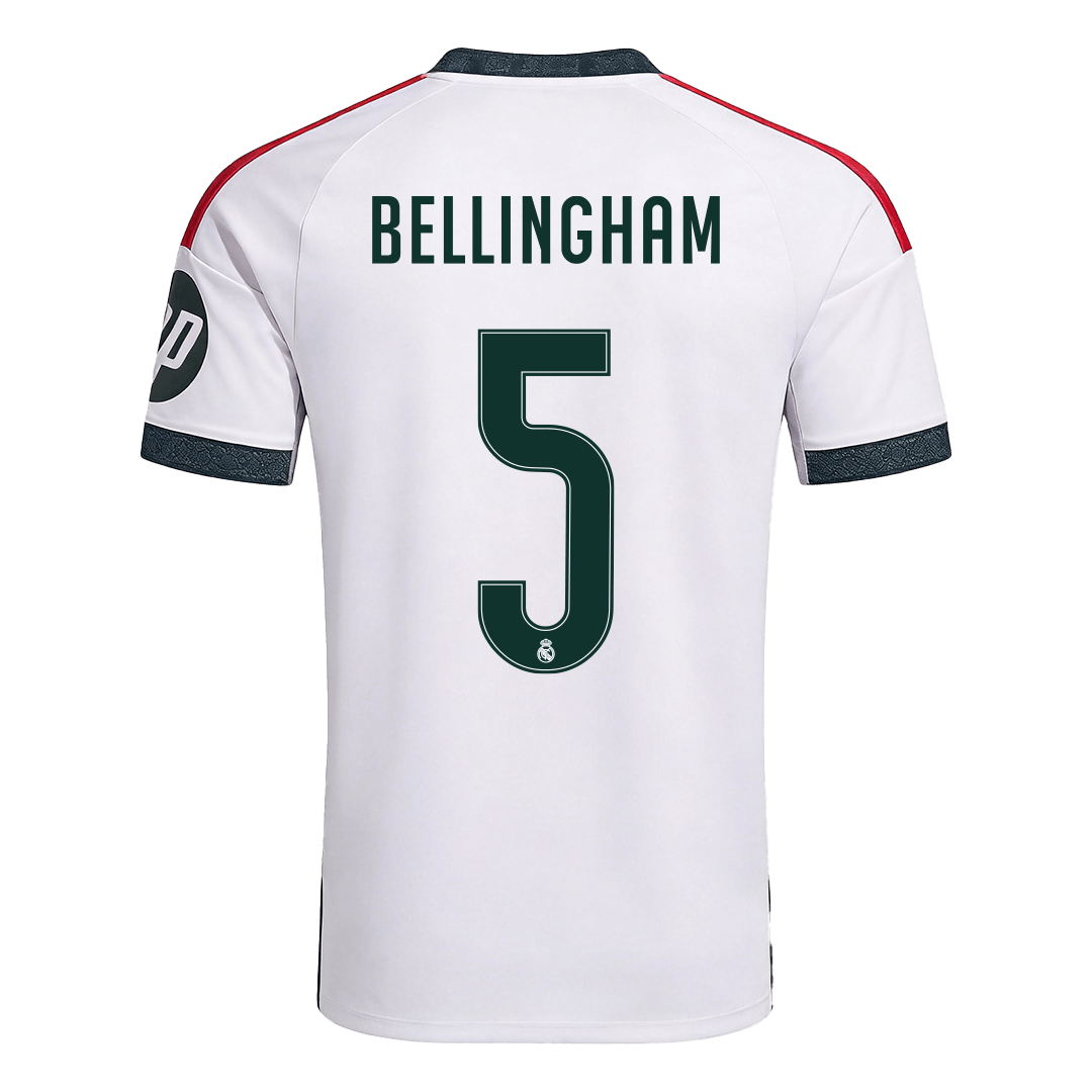Real Madrid 2026/27 Home Soccer Jersey - BELLINGHAM #5