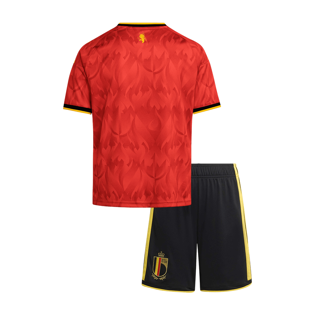 Kids Belgium World Cup 2026 Home Soccer Kit