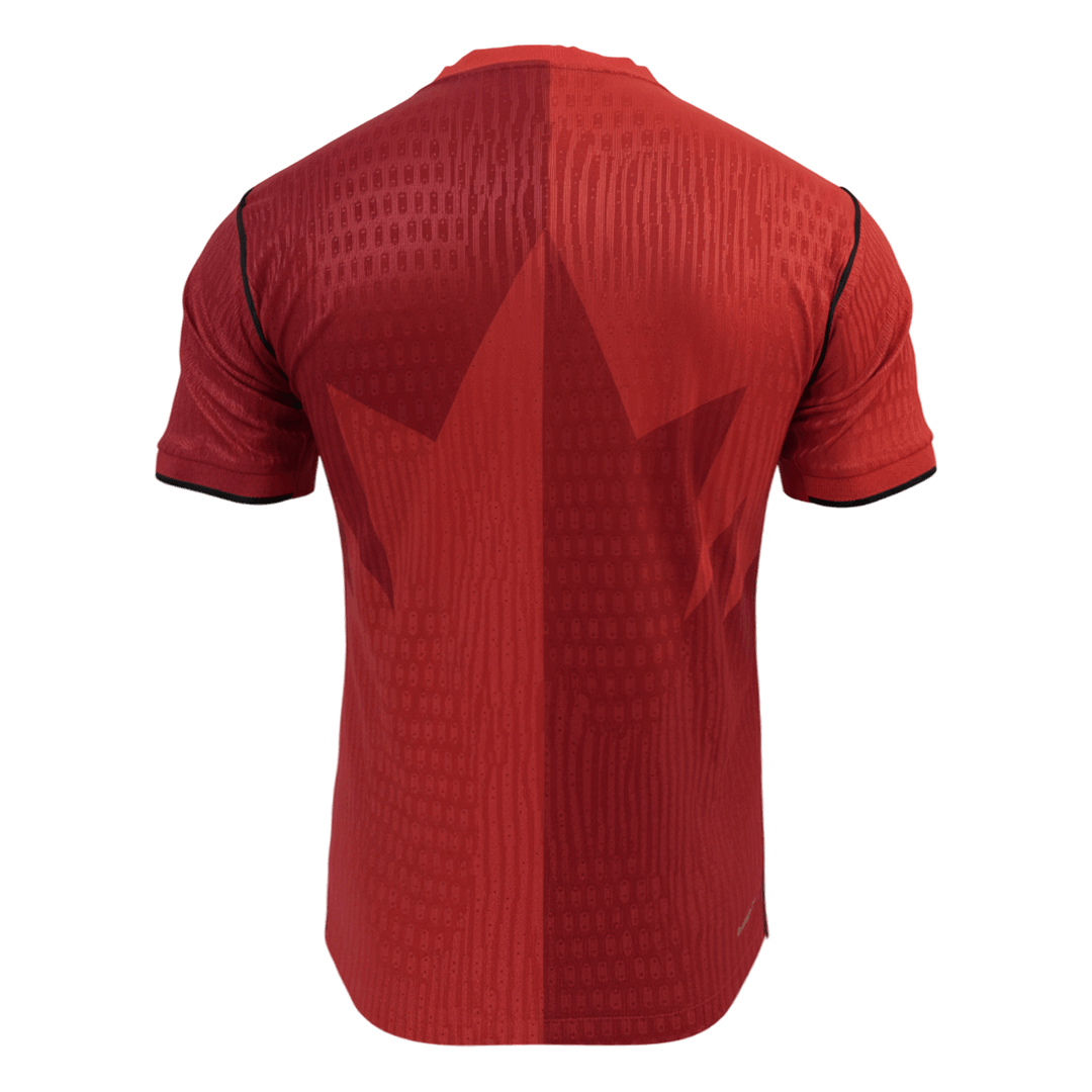 Men's Canada World Cup 2026 Player Version Home Soccer Jersey - Slim Fit