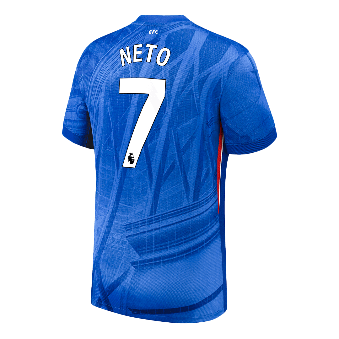 Chelsea 2025/26 Home Soccer Jersey - NETO #7