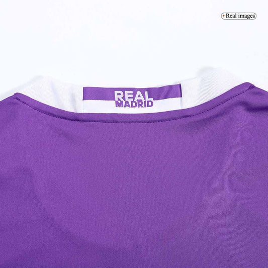 Retro KROOS #8 Men's Real Madrid 2016/17 Away Long Sleeve Soccer Jersey