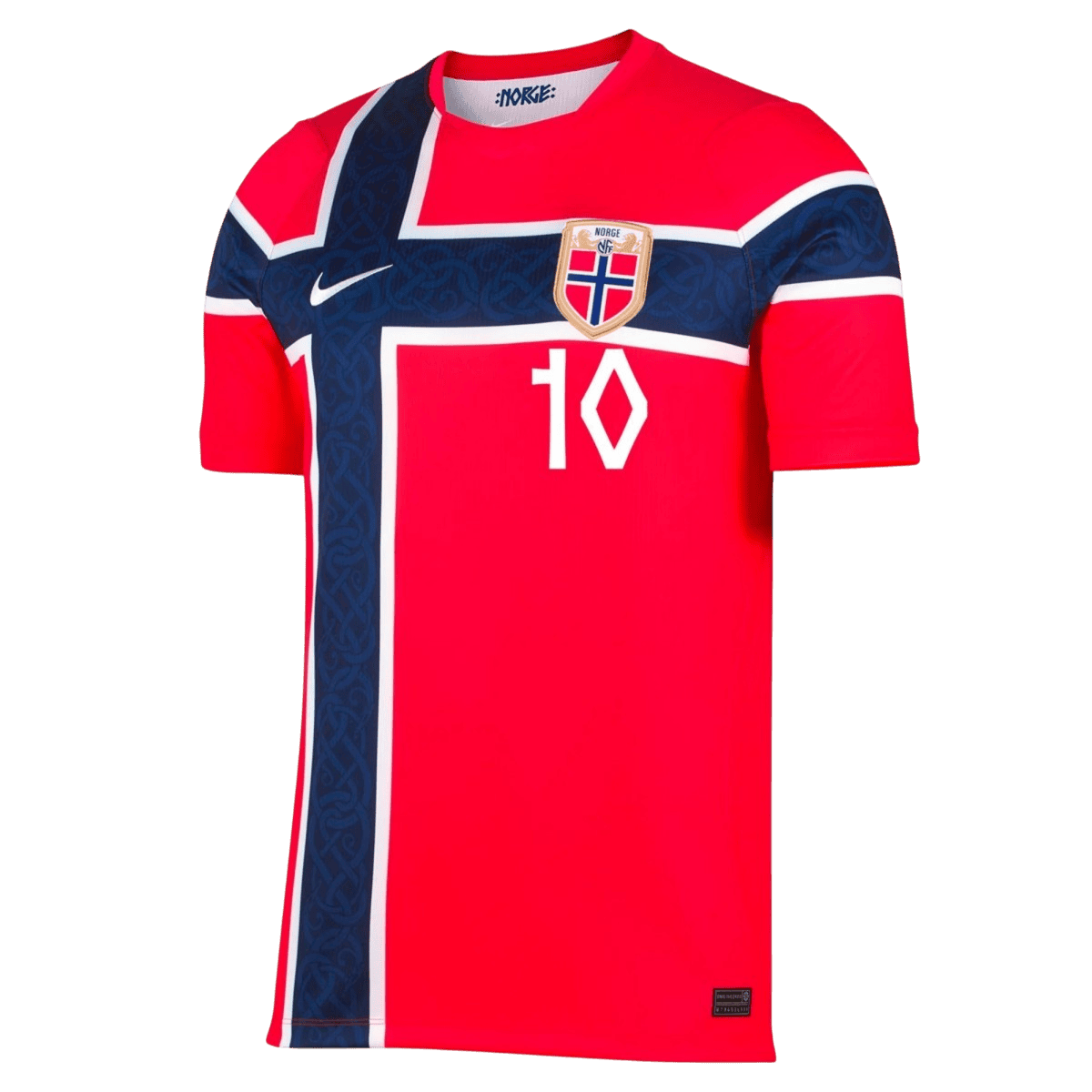 Norway World Cup 2026 Home Soccer Jersey - Ødegaard #10