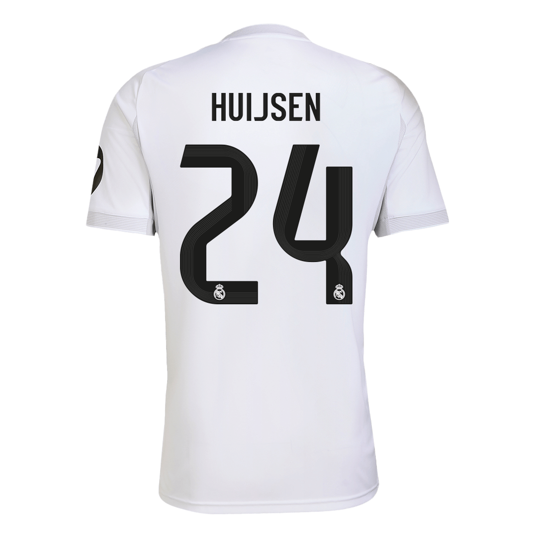 Real Madrid 2025/26 Home Soccer Jersey - HUIJSEN #24
