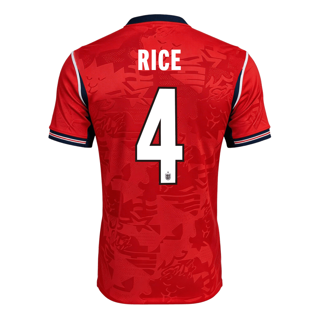 England World Cup 2026 Away Soccer Jersey - RICE #4