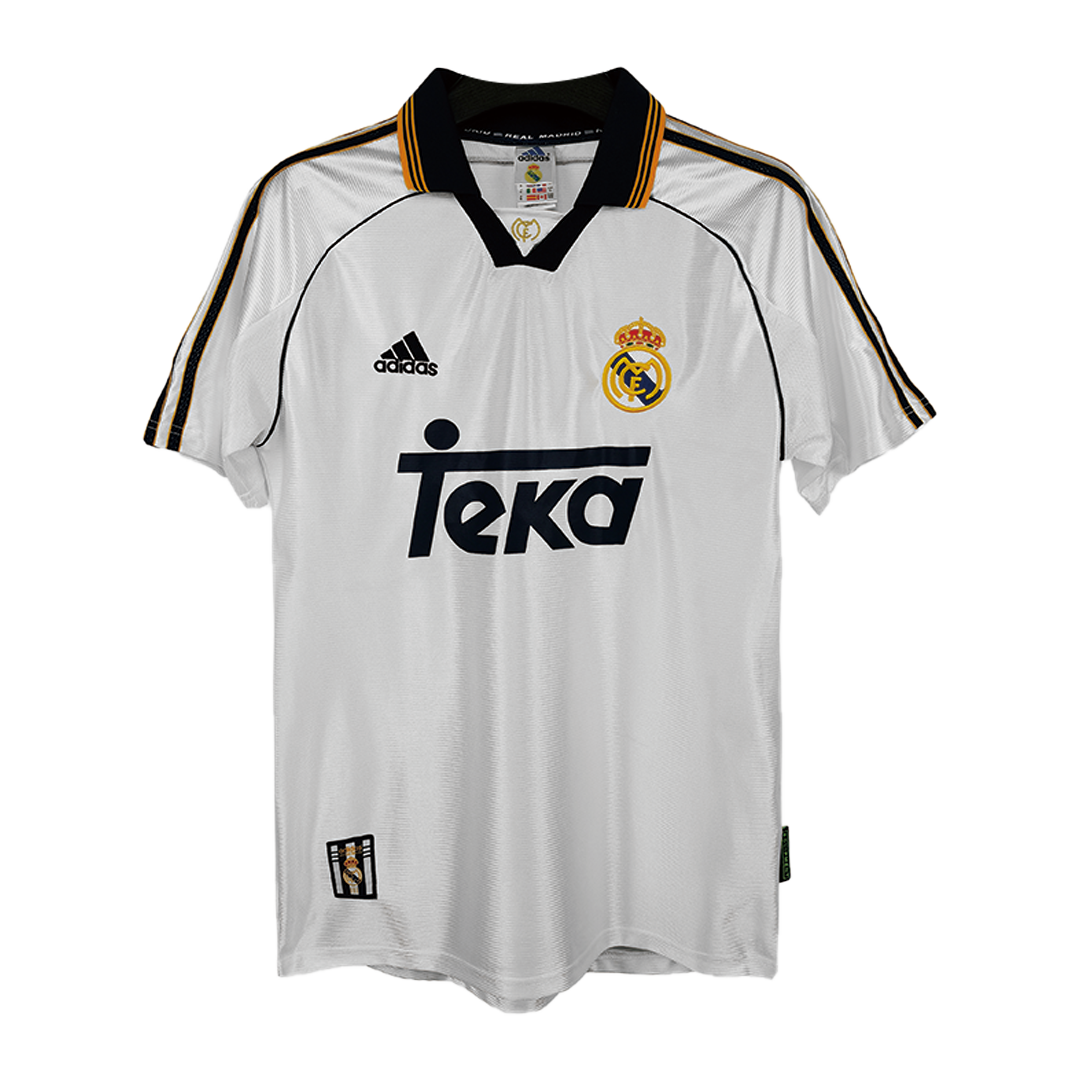 Real Madrid 1999/00 Retro Home Soccer Jersey - RAUL #7