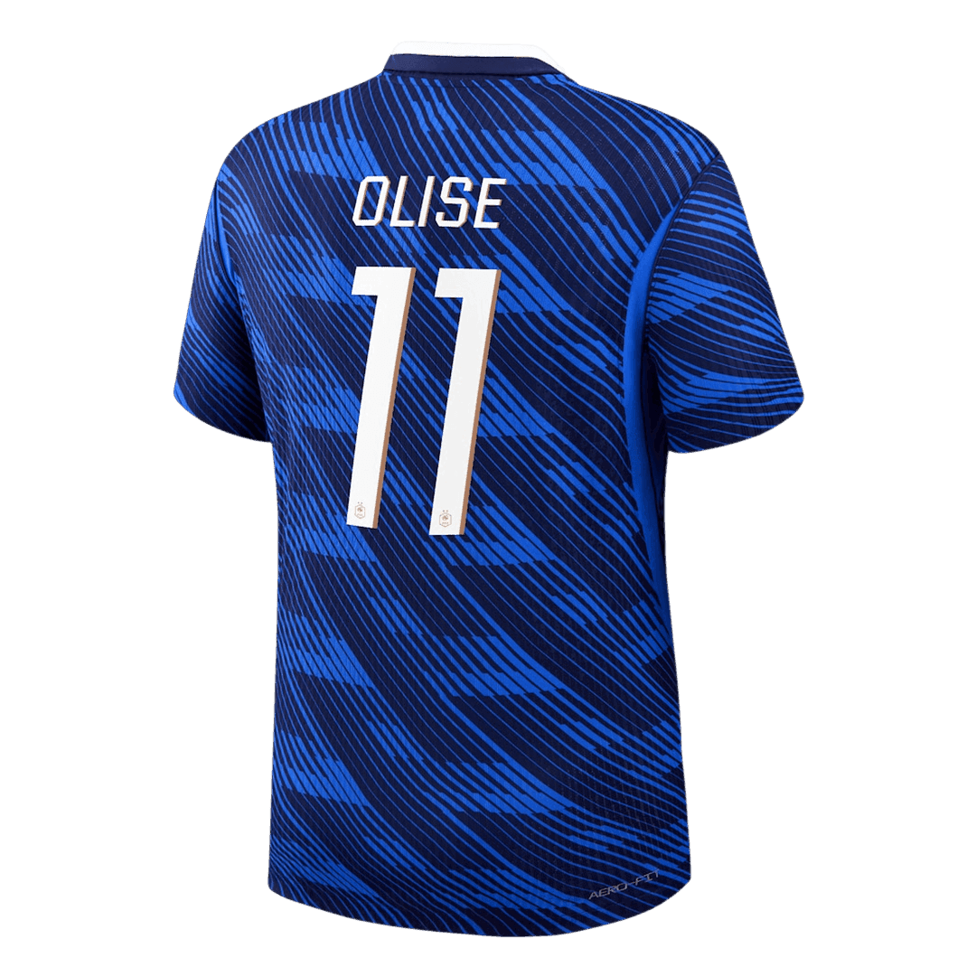 France World Cup 2026 Home Soccer Jersey - OLISE #11 (Player Edition)
