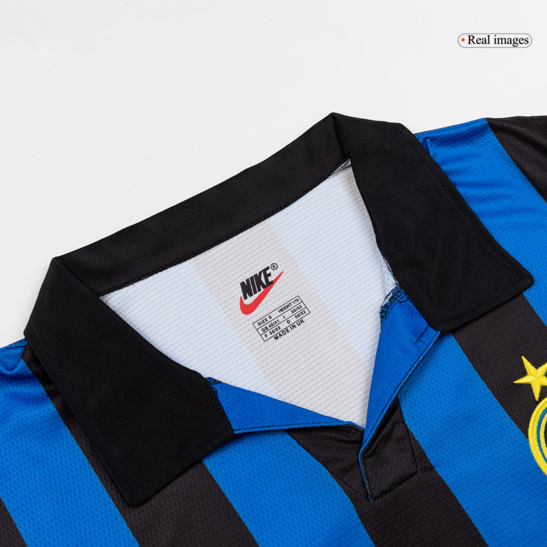 Inter Milan 1998/99 Retro Home Soccer Jersey