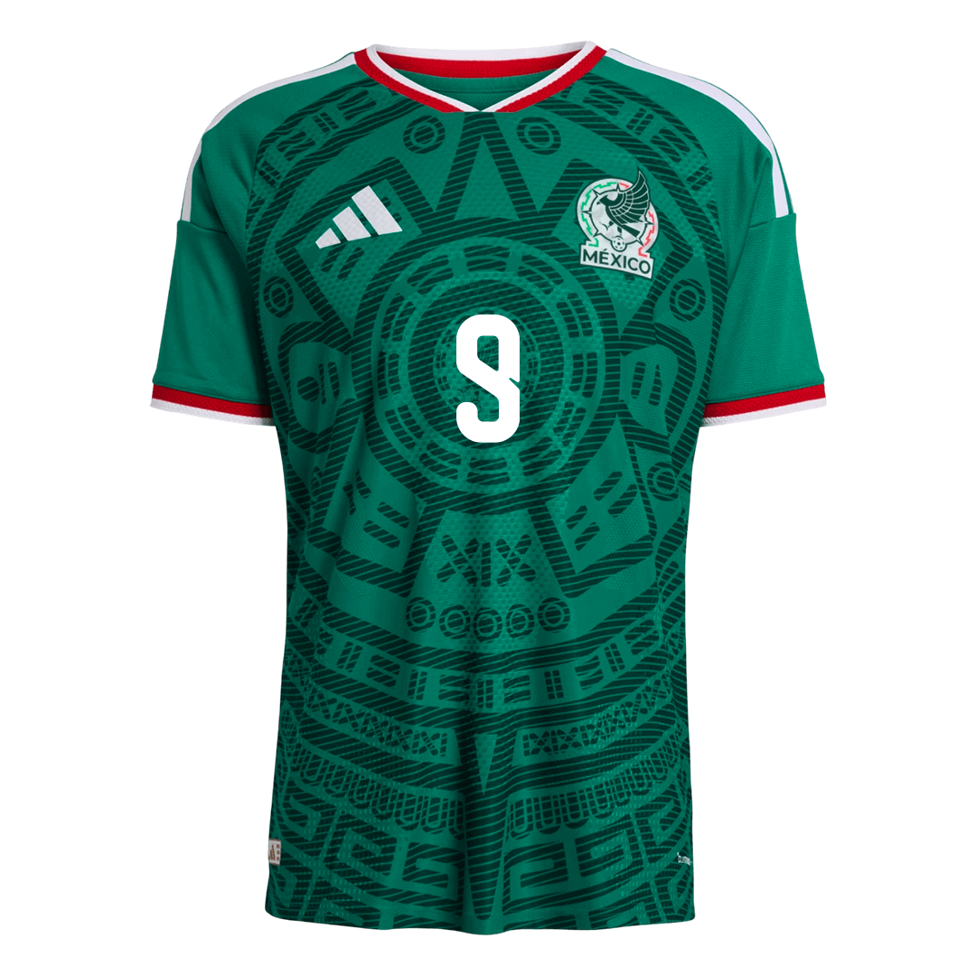 Mexico World Cup 2026 Home Soccer Jersey - RAÚL #9 (Player Edition)