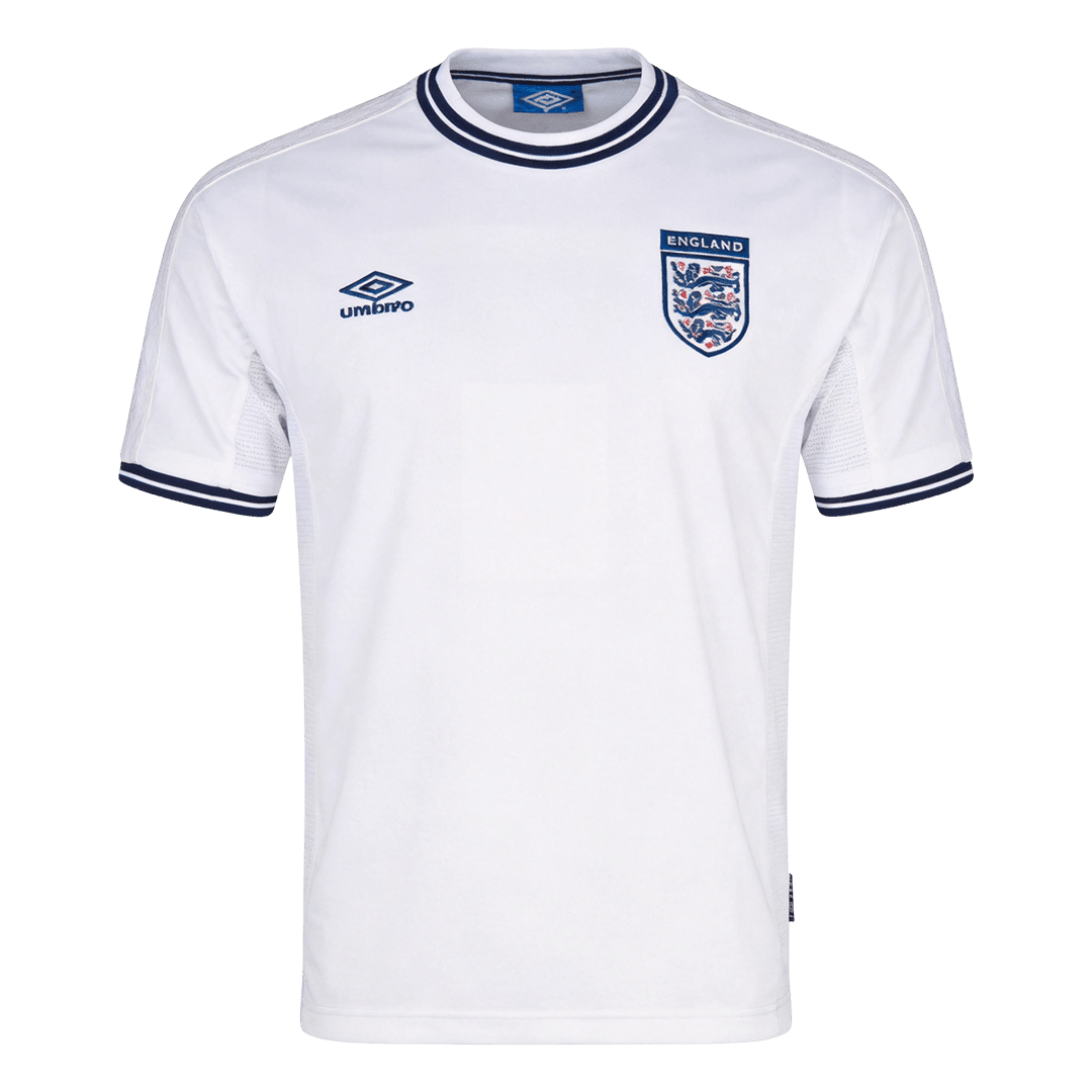 England 2000 Retro Home Soccer Jersey