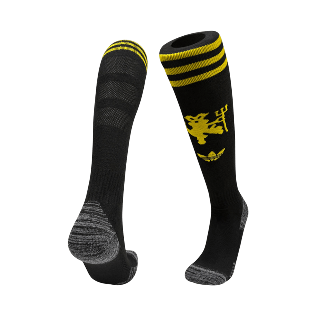 Manchester United 2025/26 Third Away Soccer Socks