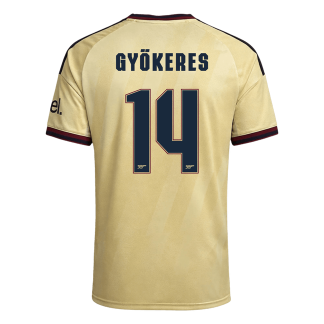Arsenal 2026/27 Third Away Soccer Jersey - GYÖKERES #14 – UCL (Player Edition)