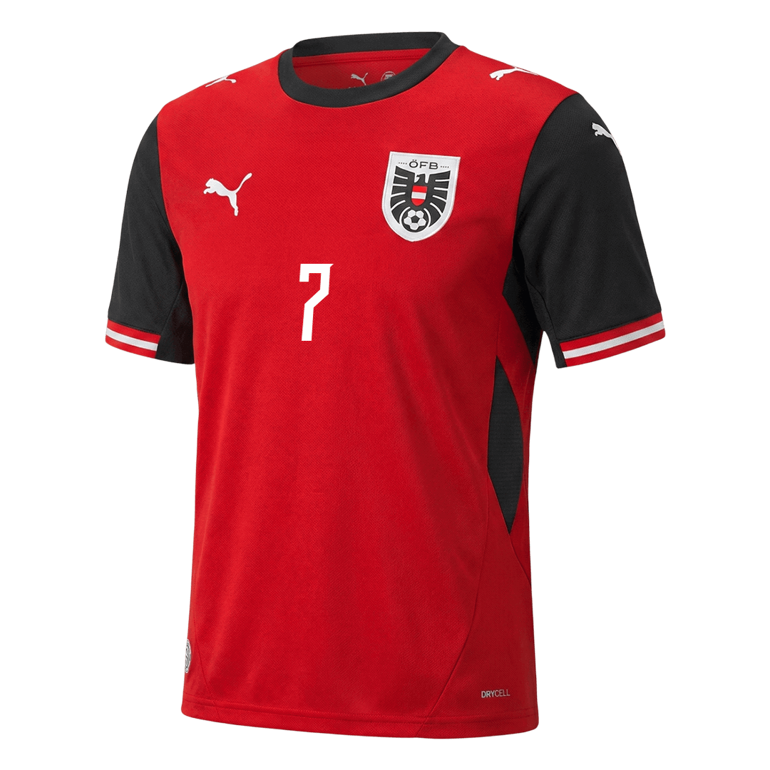 ARNAUTOVIC #7 Men's Austria World Cup 2026 Home Soccer Jersey