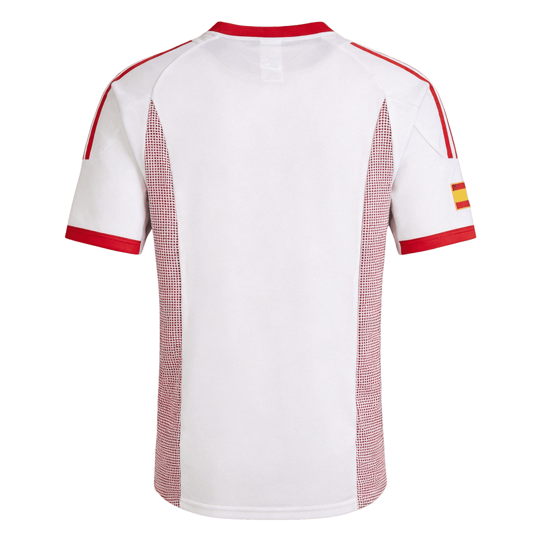 Spain World Cup 2002 Retro Away Soccer Jersey