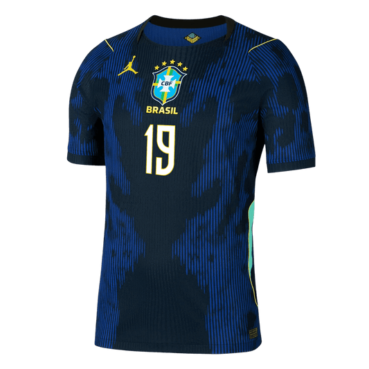 Brazil World Cup 2026 Away Soccer Jersey - ENDRICK #19 (Player Edition)