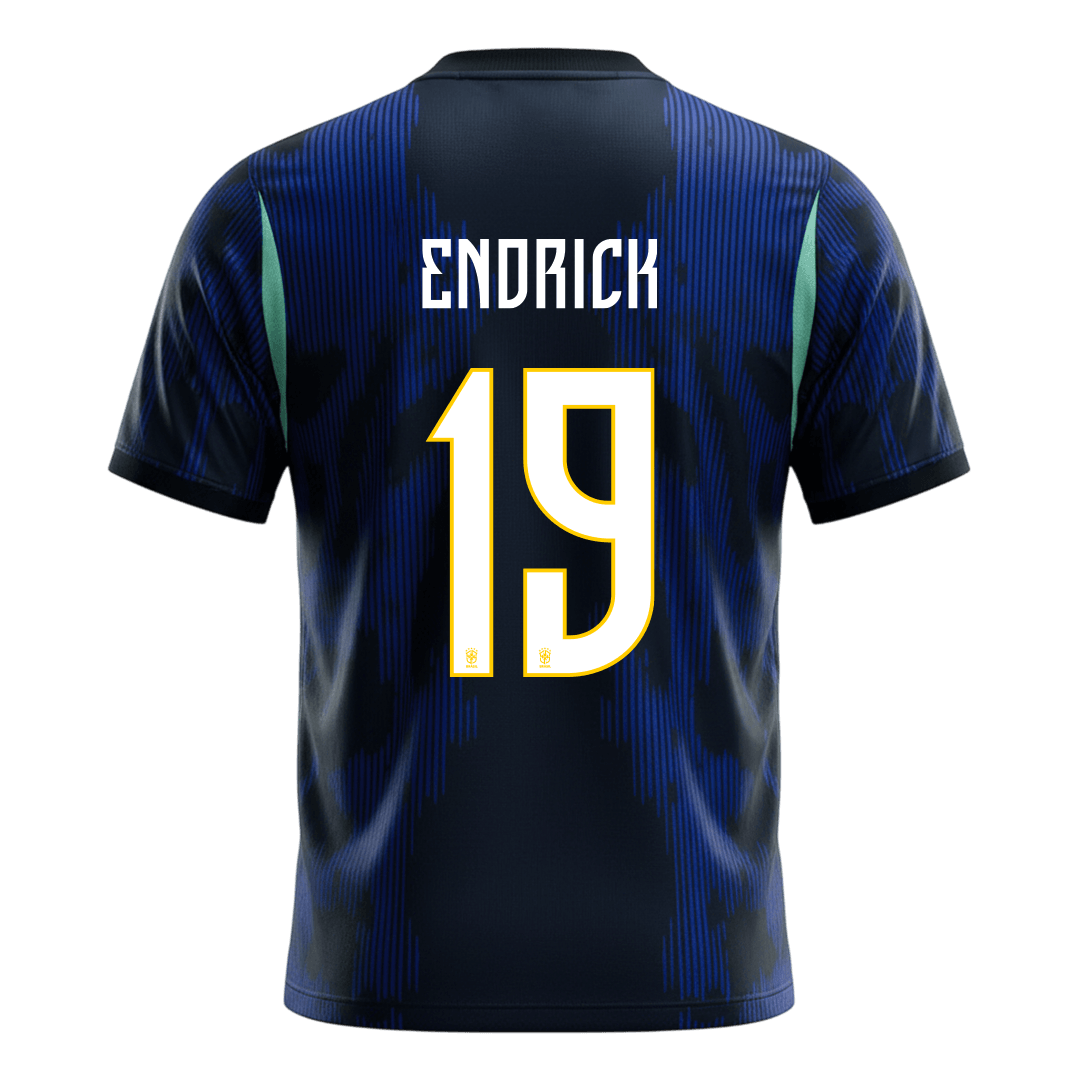 Brazil World Cup 2026 Away Soccer Jersey - ENDRICK #19