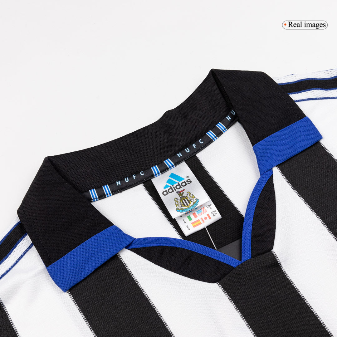 Newcastle United 1999/00 Retro Home Soccer Jersey