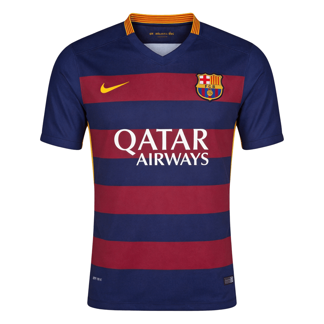 Barcelona 2015/16 Retro Home Soccer Jersey