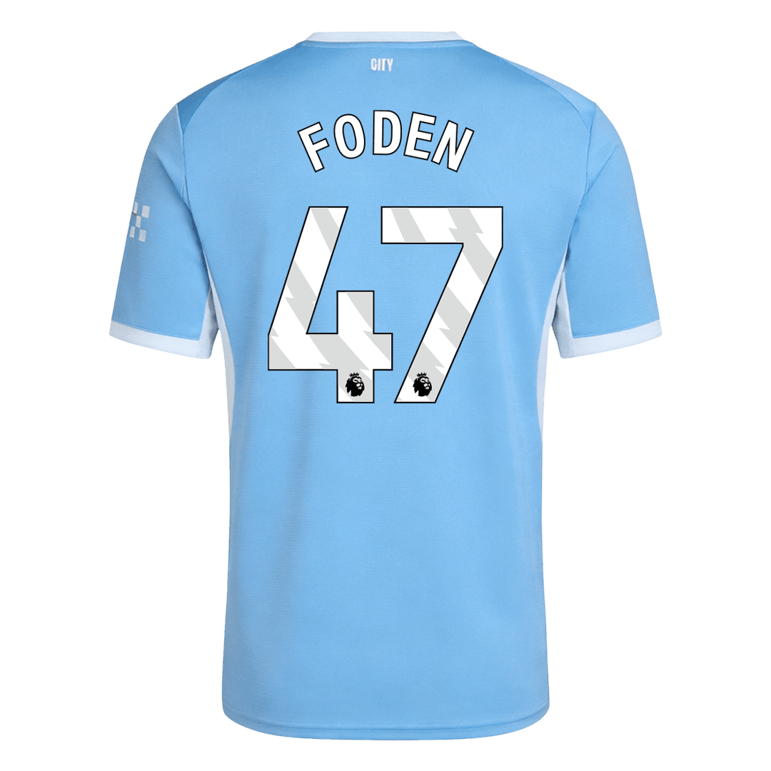 Manchester City 2026/27 Home Soccer Jersey - FODEN #47