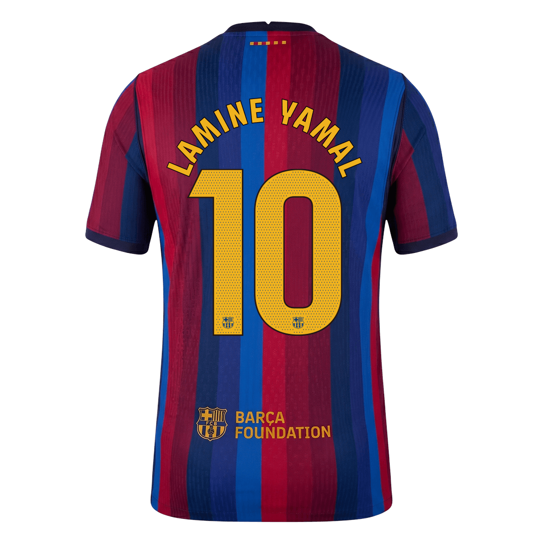 Barcelona 2026/27 Home Soccer Jersey - LAMINE YAMAL #10 (Player Edition)