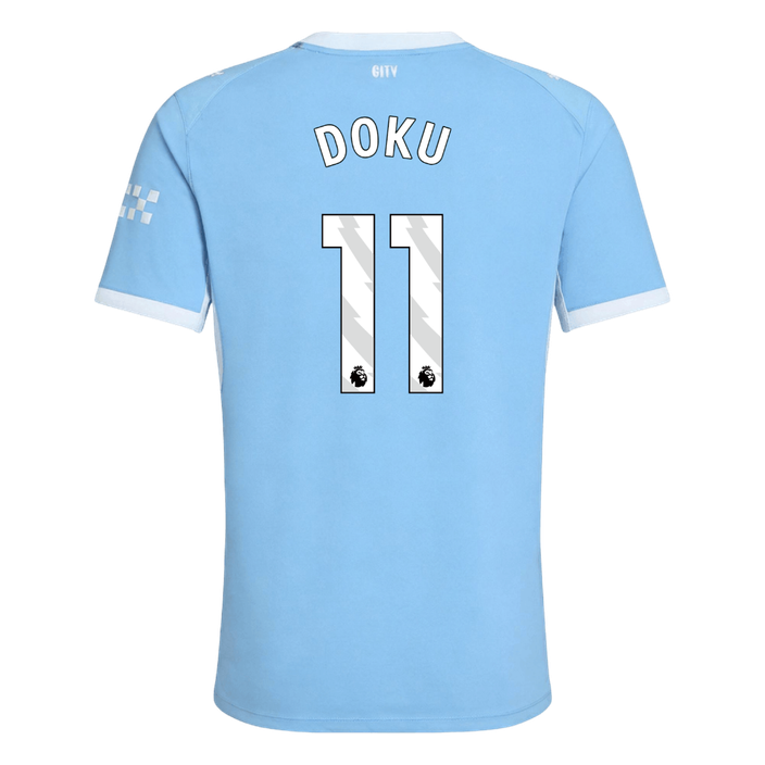 Manchester City 2026/27 Home Soccer Jersey - DOKU #11 (Player Edition)