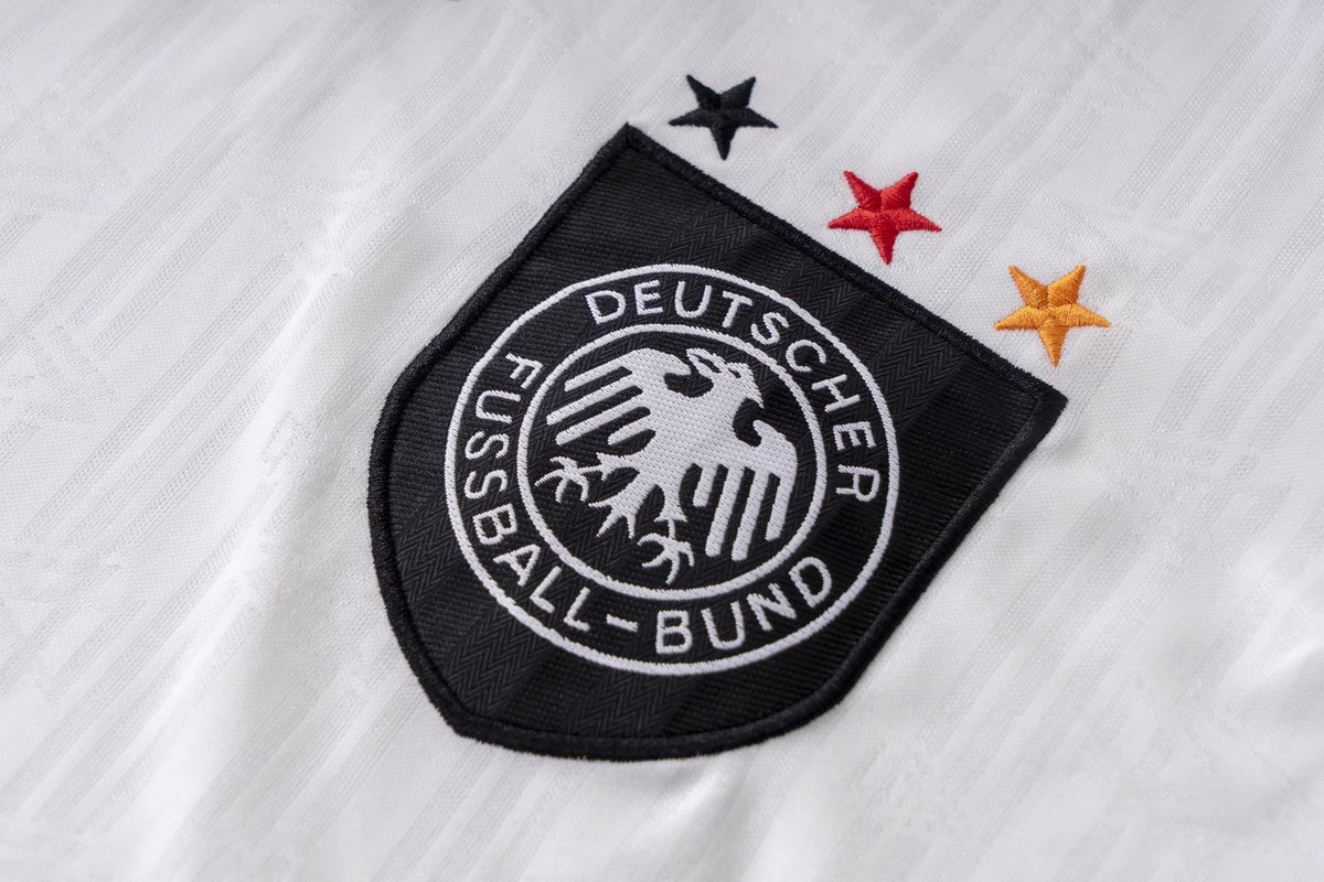 Germany 1996 Retro Home Soccer Jersey