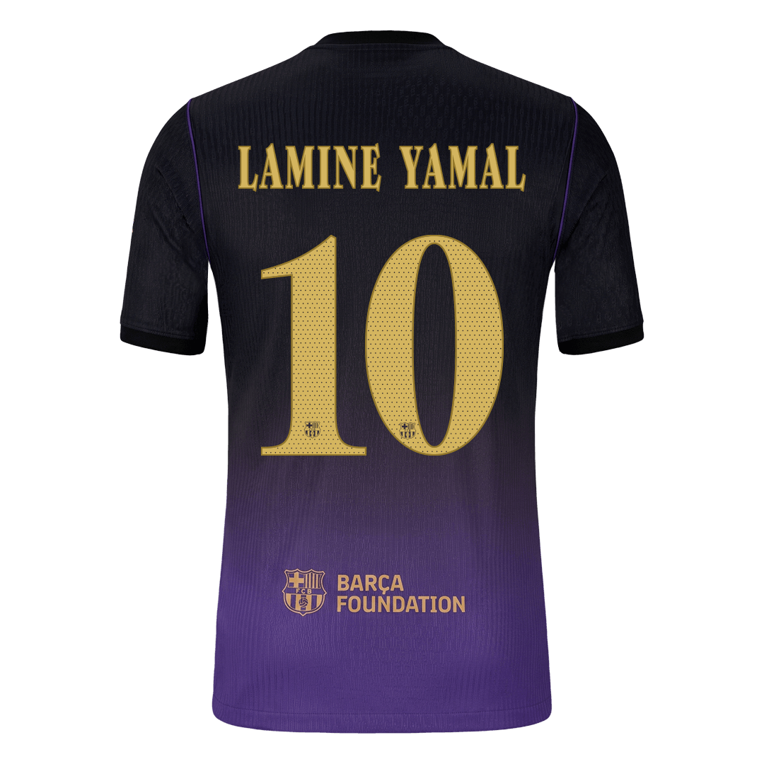 Barcelona 2026/27 Away Soccer Jersey - LAMINE YAMAL #10 – UCL (Player Edition)