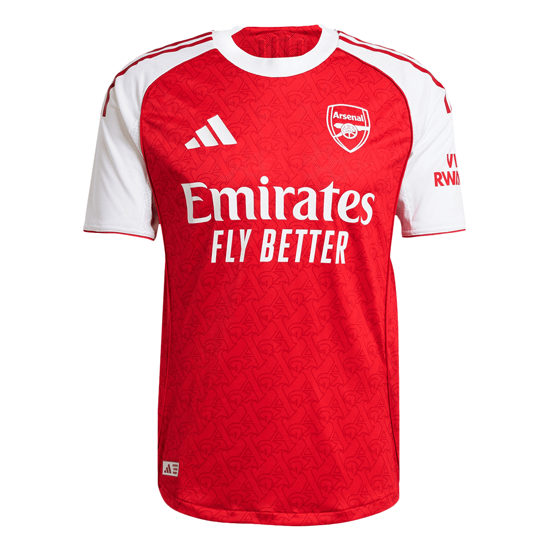 Arsenal 2025/26 Home Soccer Jersey - RICE #41 (Player Edition)