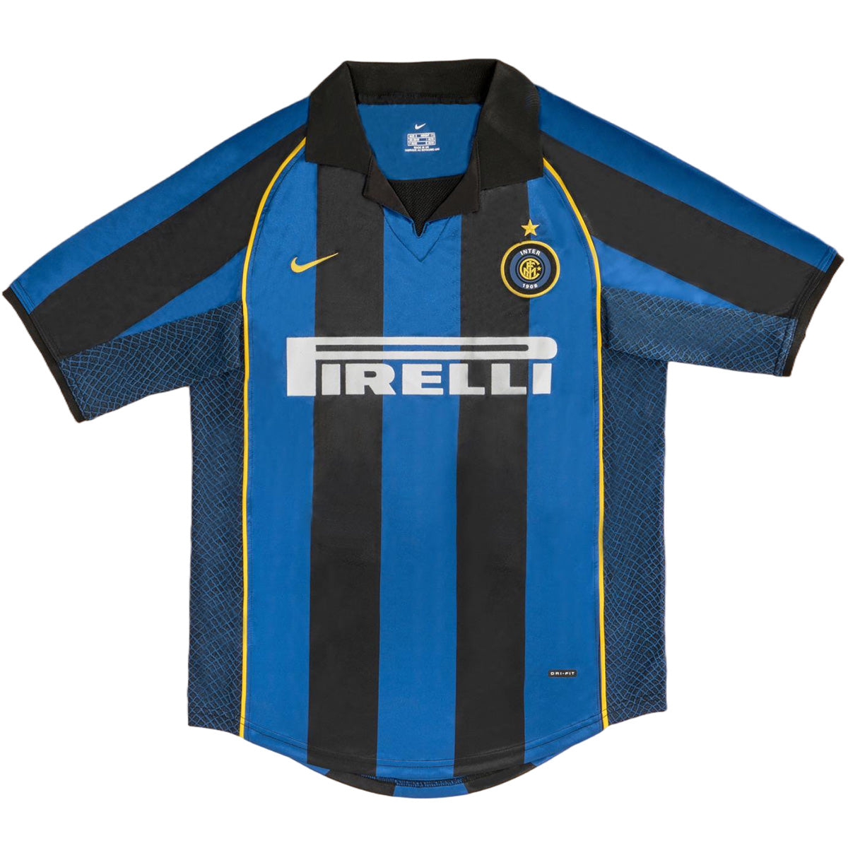 Inter Milan 2001/02 Retro Home Soccer Jersey